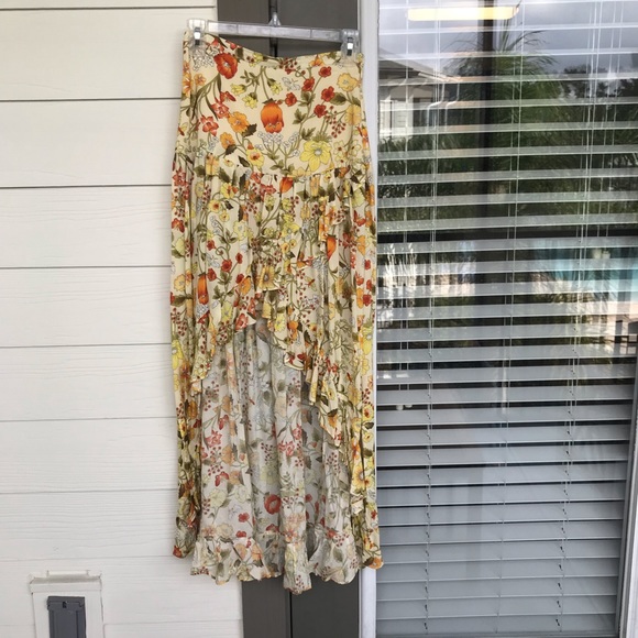 *SOLD* Spell and the gypsy yellow sayulita skirt - Picture 4 of 8